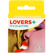 Condoms Coloured & Scented 3 Condoms