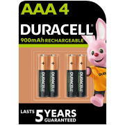 Rechargeable Batteries AAA 900mAh 4 Pack
