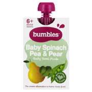 Spinach Pea & Pear Baby Food Puree 120g