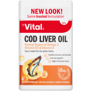 Cod Liver Oil Immune Support 90 Capsules