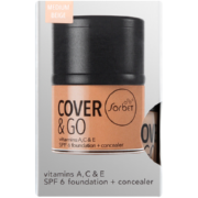 Cover & Go SPF 6 Foundation + Concealer Medium 25ml