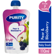 Fruit Puree Pear & Blackberry 110ml