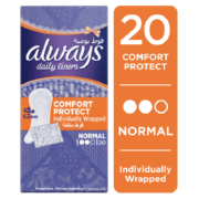 Pantyliners Normal Individually Wrapped 20s