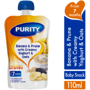 Breakfast Banana & Prune Creamy Yoghurt Baby Snack 100ml