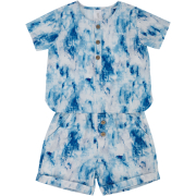 Boys 2 Piece All Over Print Top & Shorts 0-3M