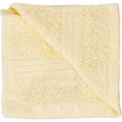 Cotton Face Cloth Cream 30 x 30 cm