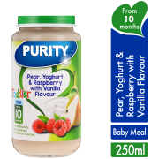 Toddler Pears, Yoghurt & Raspberry With Vanilla 250ml