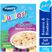 Junior Soft Muesli Banana & Blueberry 350g