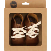 Langa Boys Baby Shoes Brown 0-6 Months