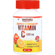 1000mg Super Strength Vitamin C Immune System Tablets 30 Tablets