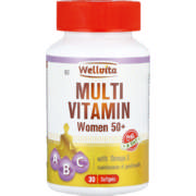 MultiVitamin Women 50+ With Omega 3 Softgels 30 Softgels