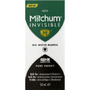 Invisible Men Roll-On Pure Energy 50ml