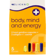 Body, Mind And Energy 5 Sachets