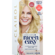 Nice'n Easy Permanent Hair Colour Natural Ultra Light Ash Blonde 1 Application