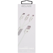 Cord Series 3-in-1 Charge Cable White